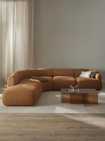 Soralie Modular Bouclé Corner Sofa (4-Seater)