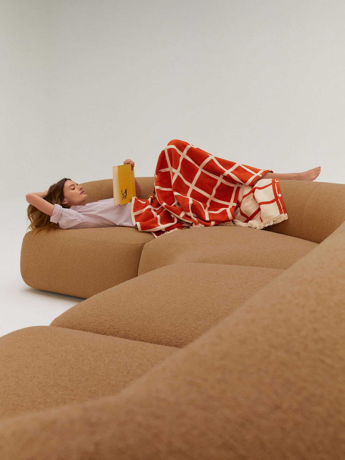 Soralie Modular Bouclé XL Sofa