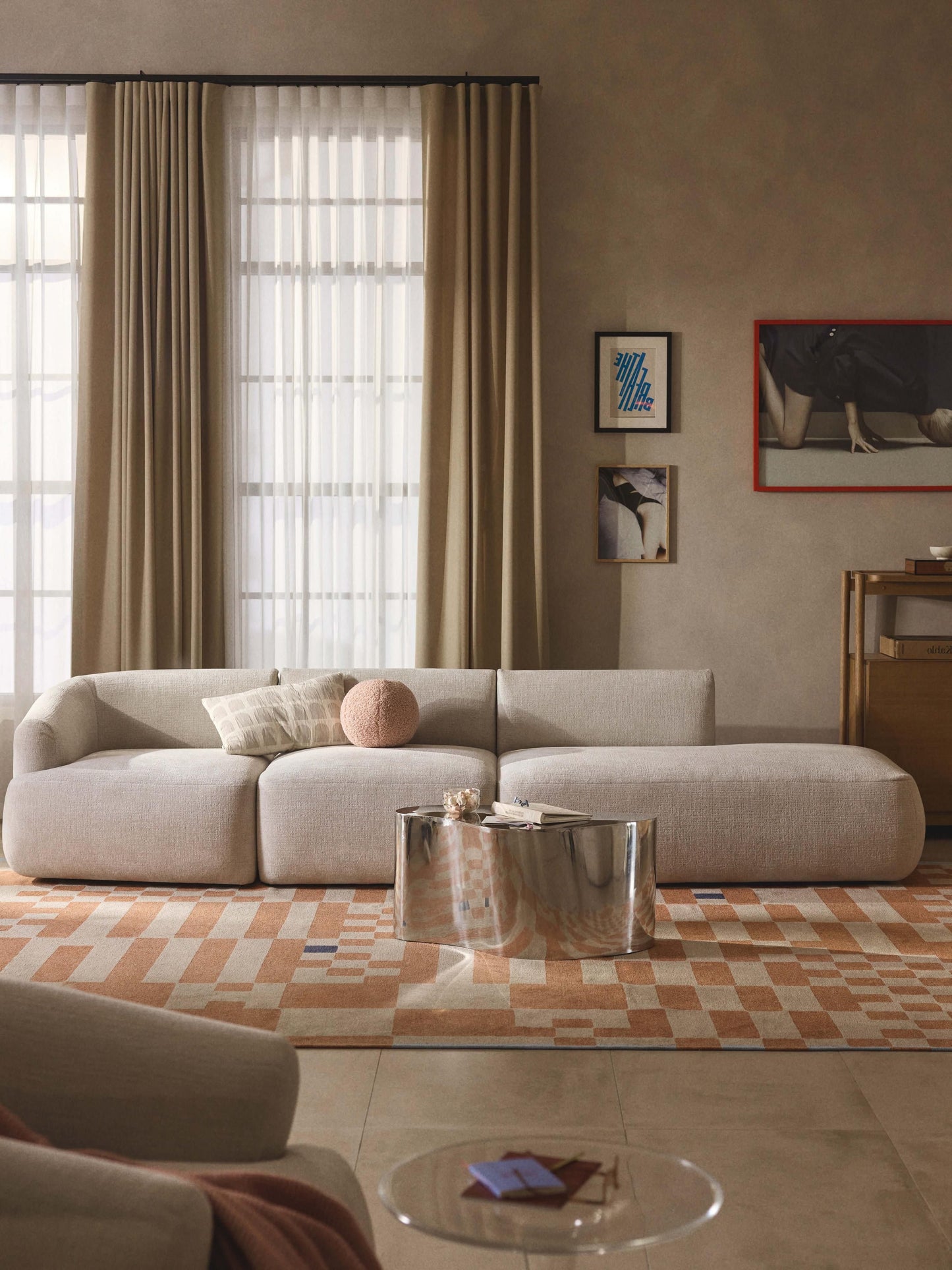 Soralie Modular Chaise (2-Seater)