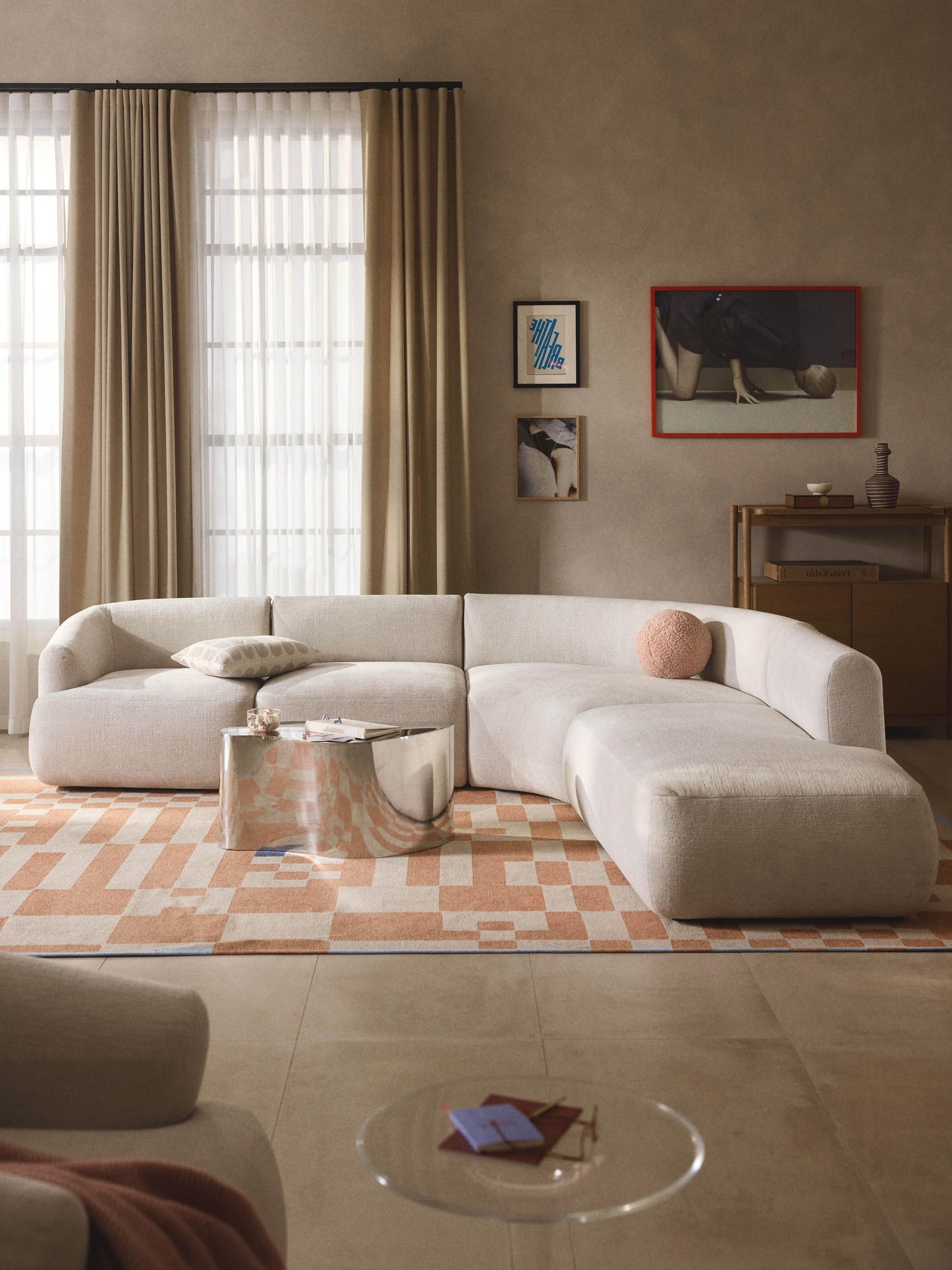 Soralie Modular Corner Sofa (4-Seater)