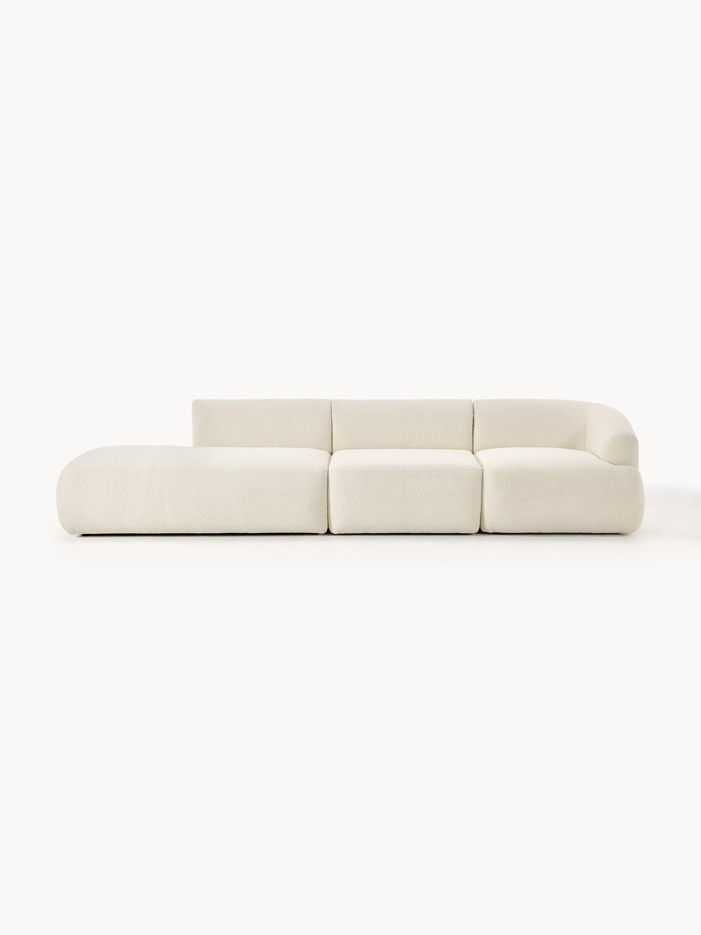 Soralie Modular Teddy Ottoman, 3-Seater