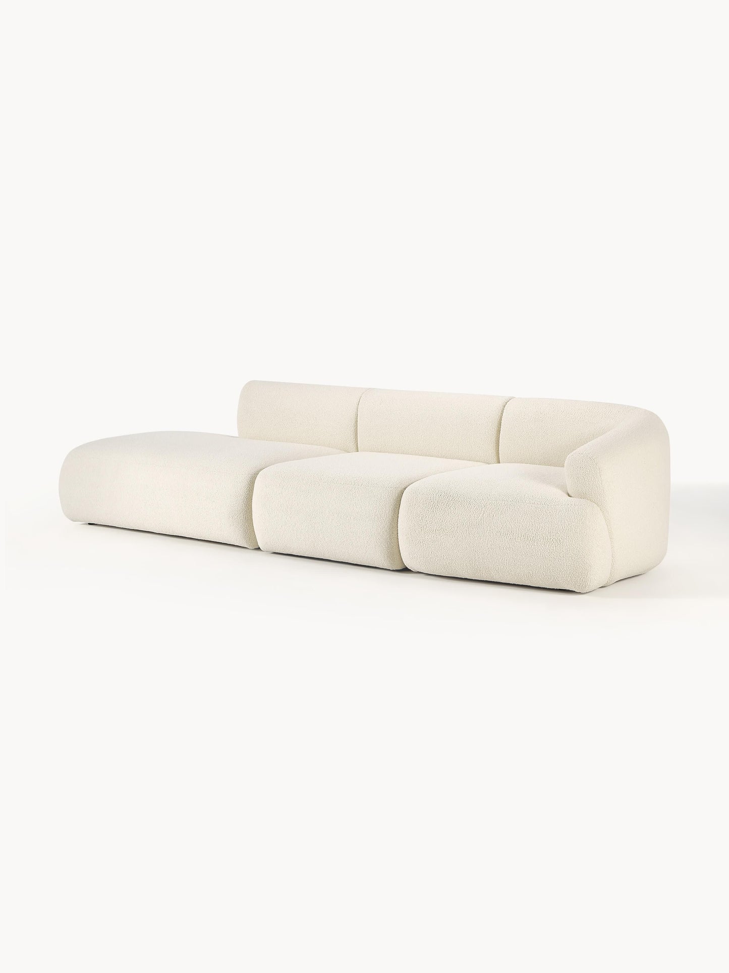 Soralie Modular Teddy Ottoman, 3-Seater