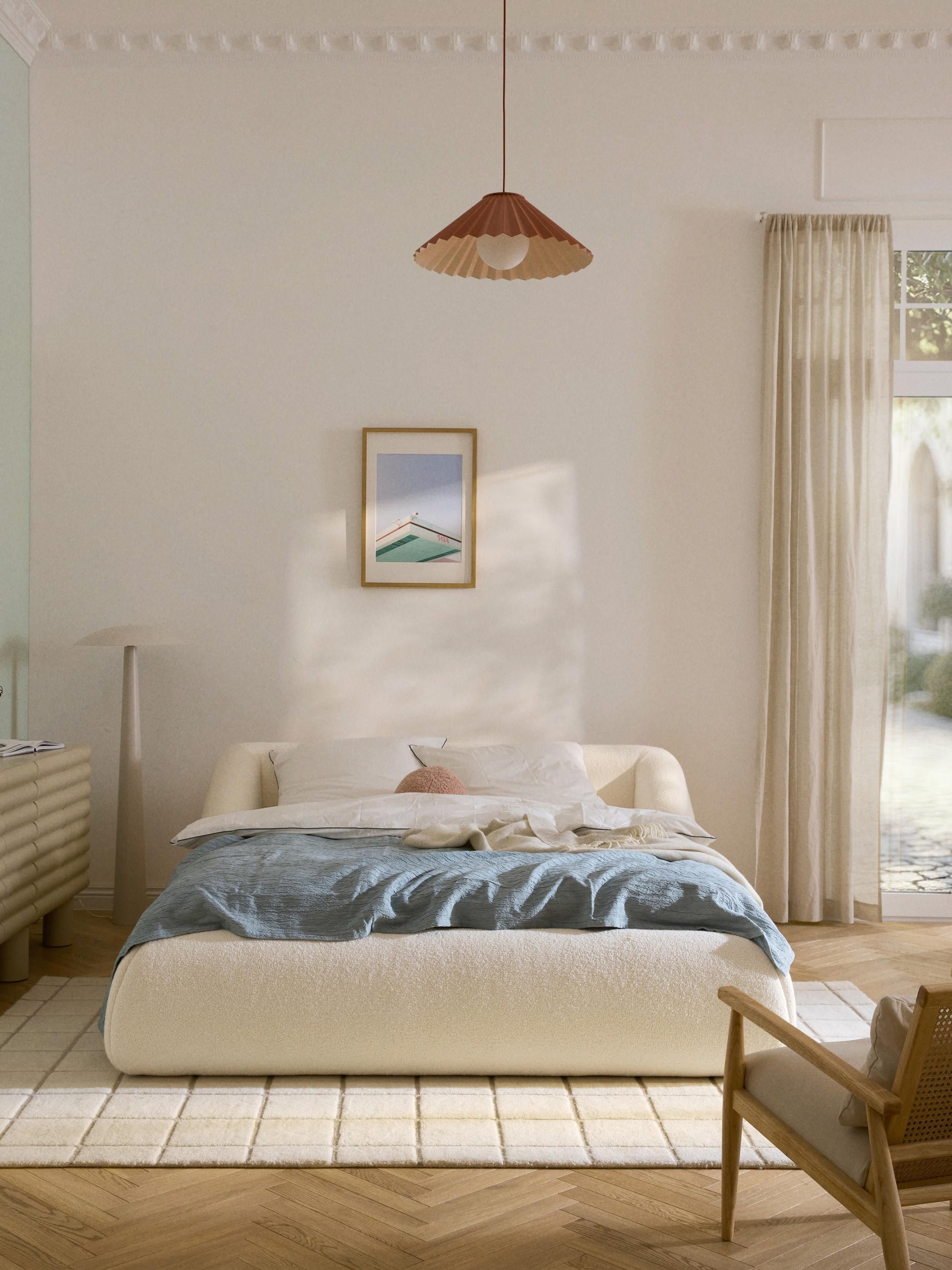 Soralie Teddy Upholstered Bed