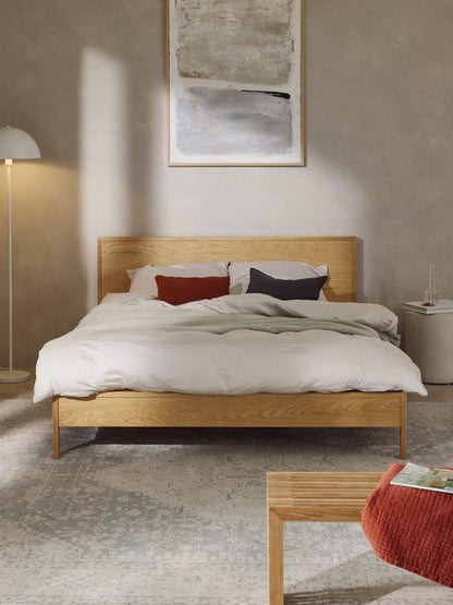 Tamlyn Wooden Bed with Headboard