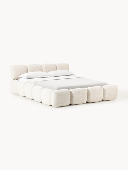 Taylena Upholstered Bed in Bouclé