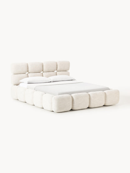Taylena Upholstered Bed in Bouclé