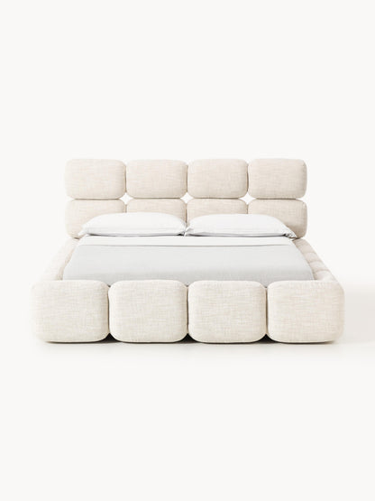 Taylena Upholstered Bed in Bouclé