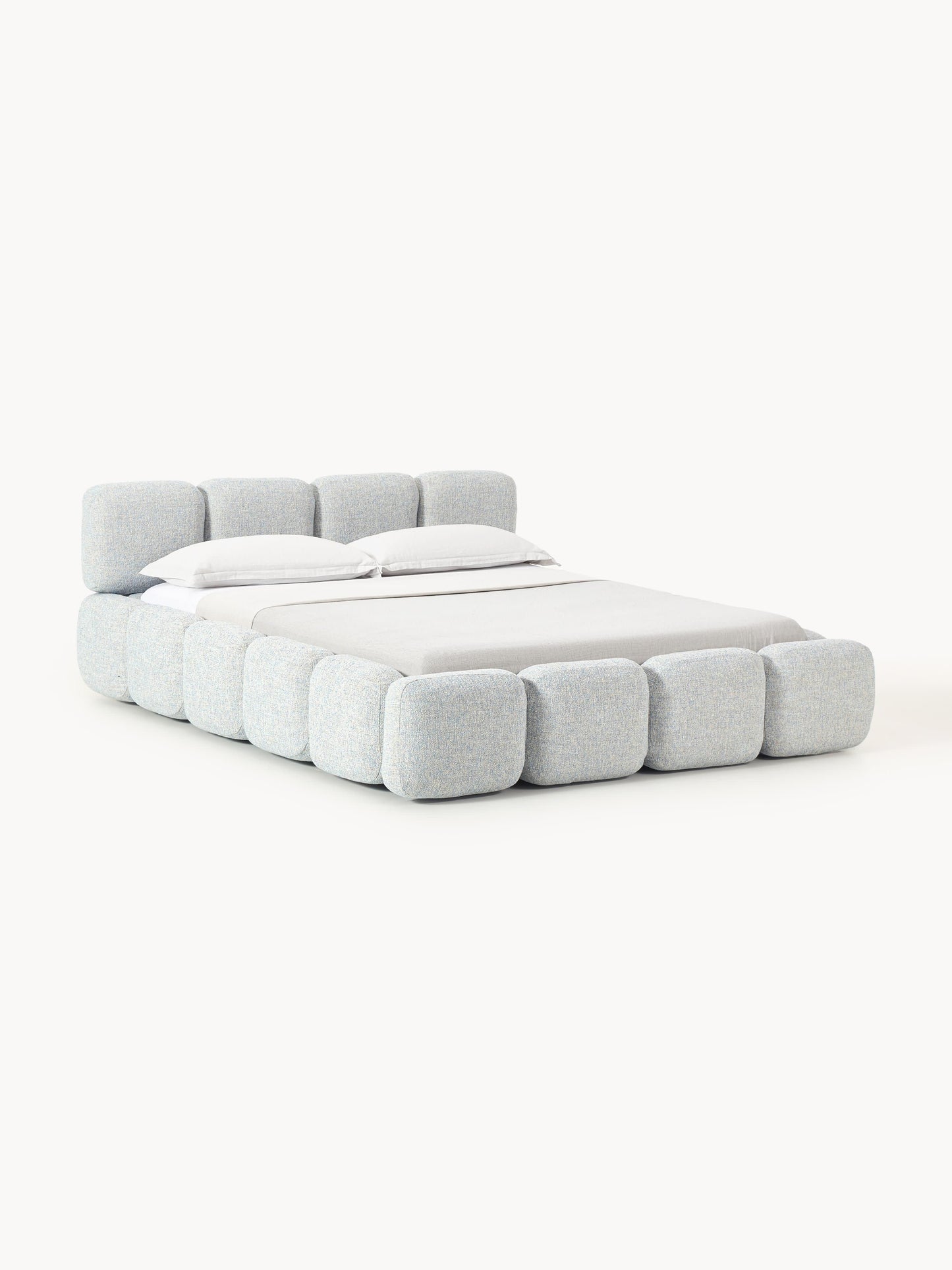 Taylena Upholstered Bed in Bouclé