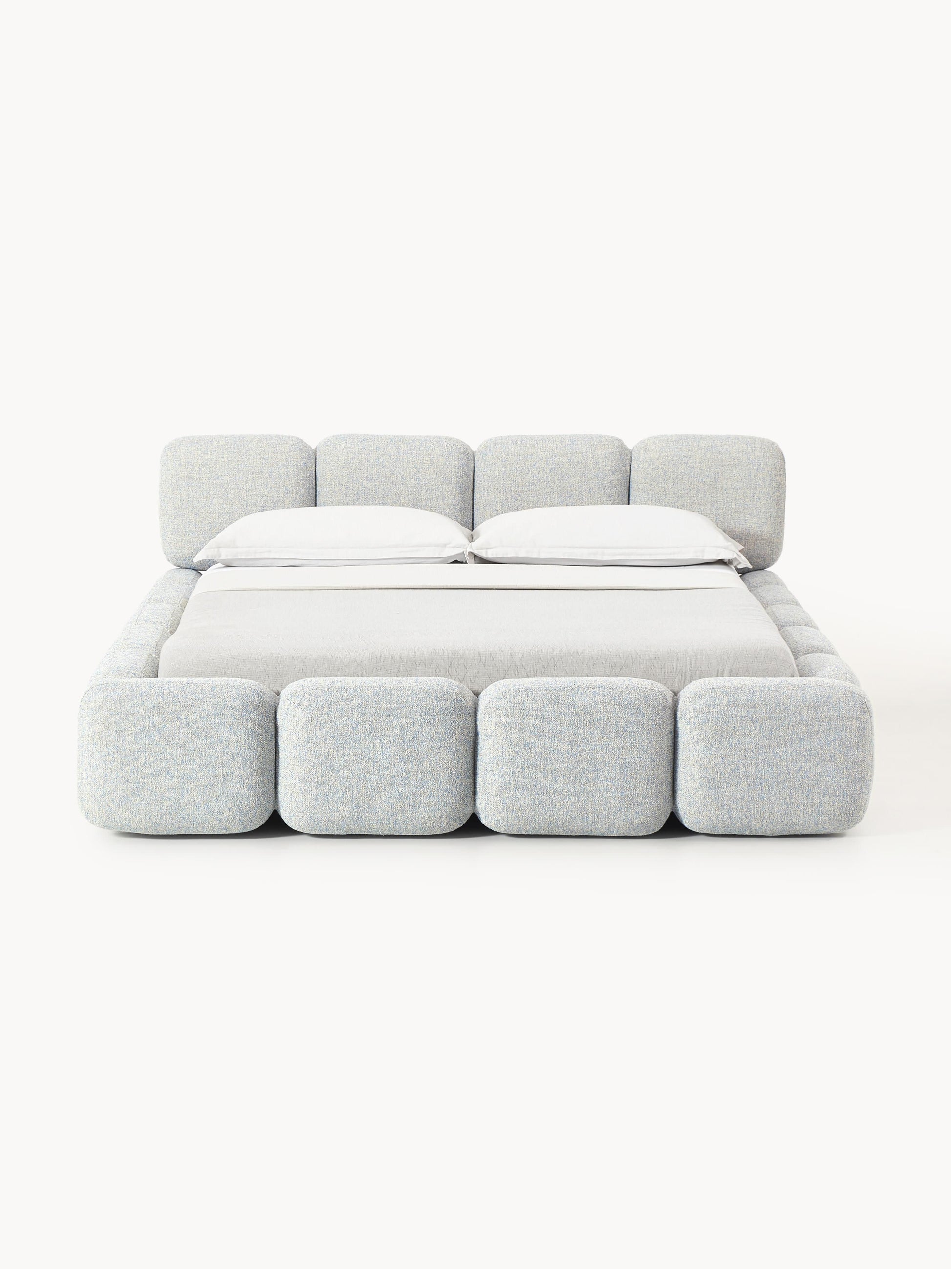 Taylena Upholstered Bed in Bouclé