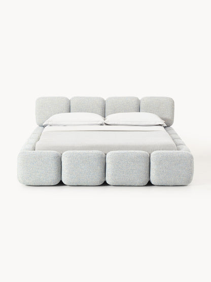 Taylena Upholstered Bed in Bouclé