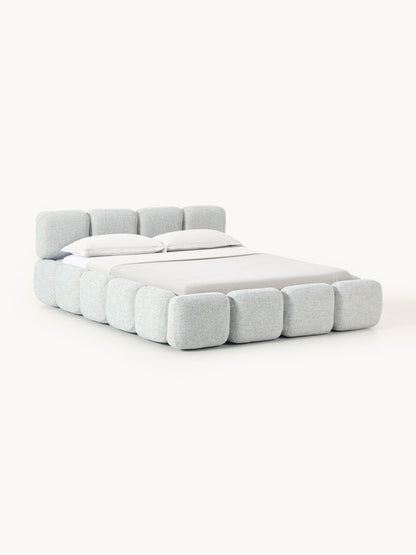 Taylena Upholstered Bouclé Bed with Storage
