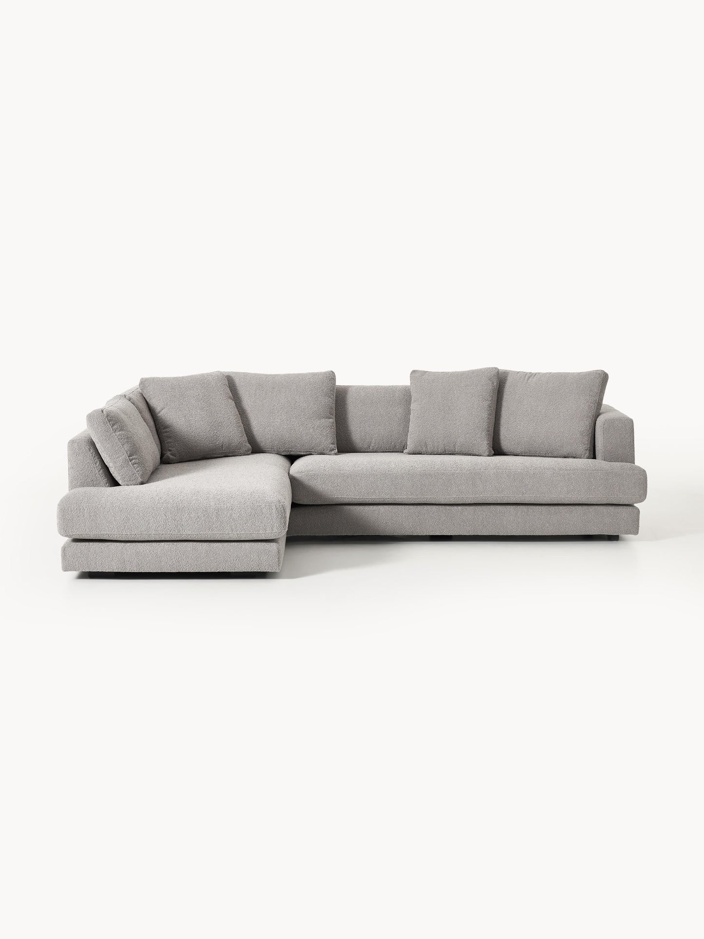 Trisanto Bouclé Corner Sofa