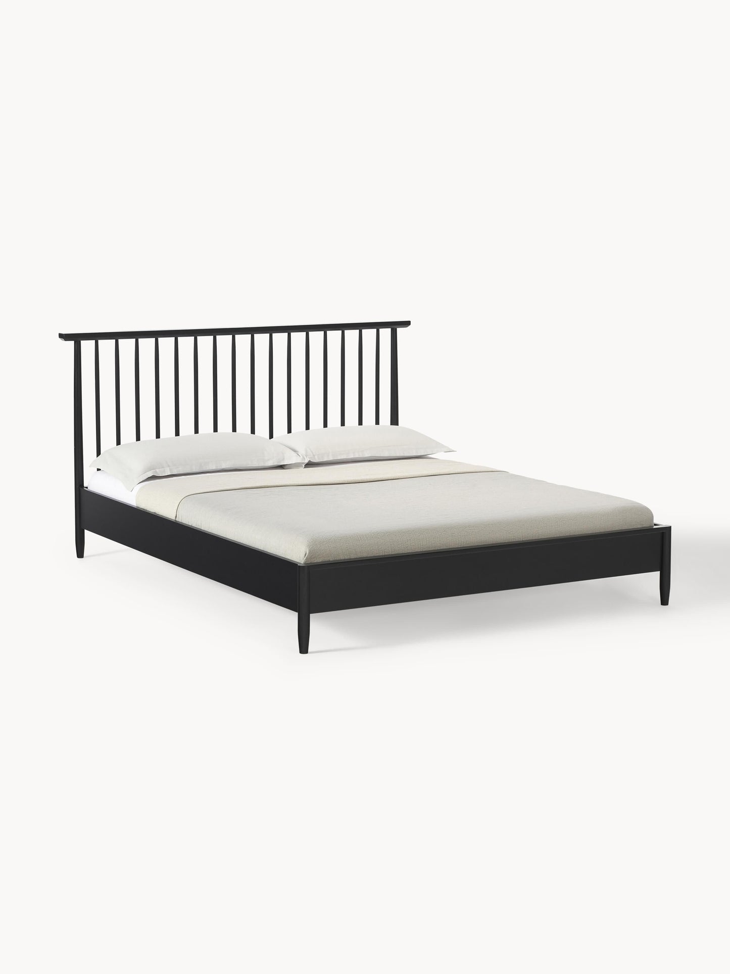 Winsanto Wooden Bed with Pine Headboard
