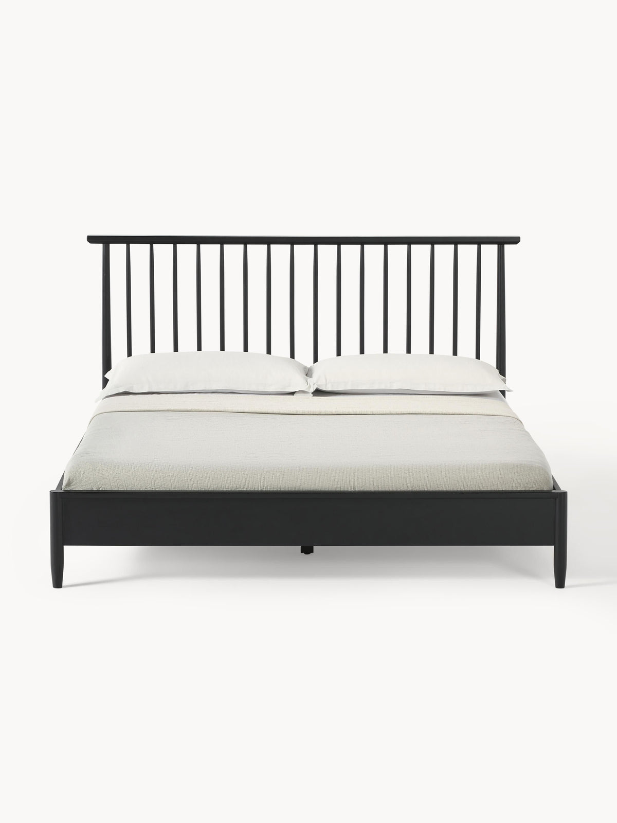 Winsanto Wooden Bed with Pine Headboard