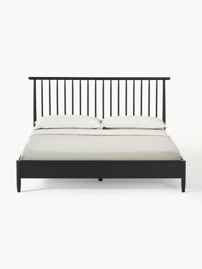 Winsanto Wooden Bed with Pine Headboard