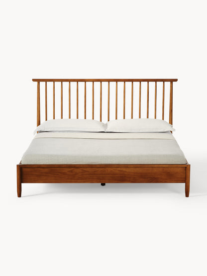 Winsanto Wooden Bed with Pine Headboard
