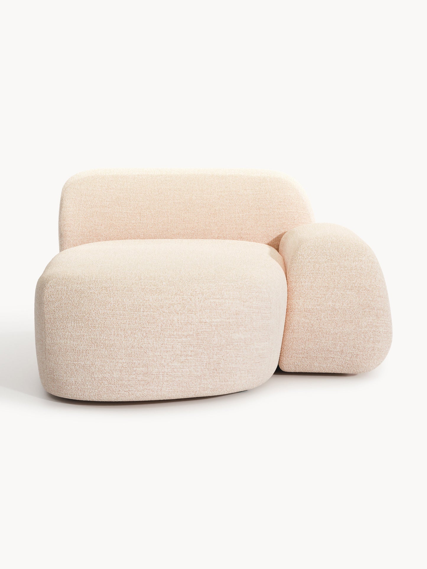 Wolvenna Bouclé Chaise Corner Module