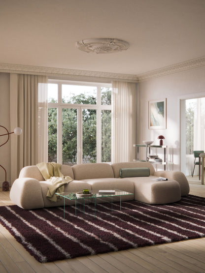 Wolvenna Bouclé Chaise Corner Module