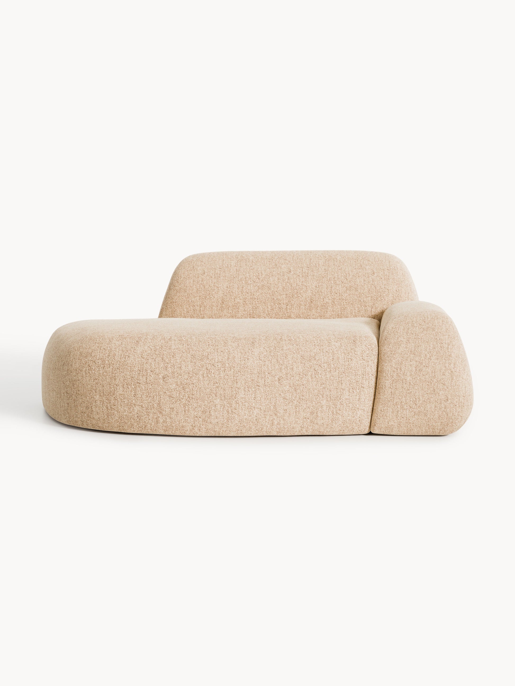 Wolvenna Bouclé Sofa (2-Seater) with Chaise Longue