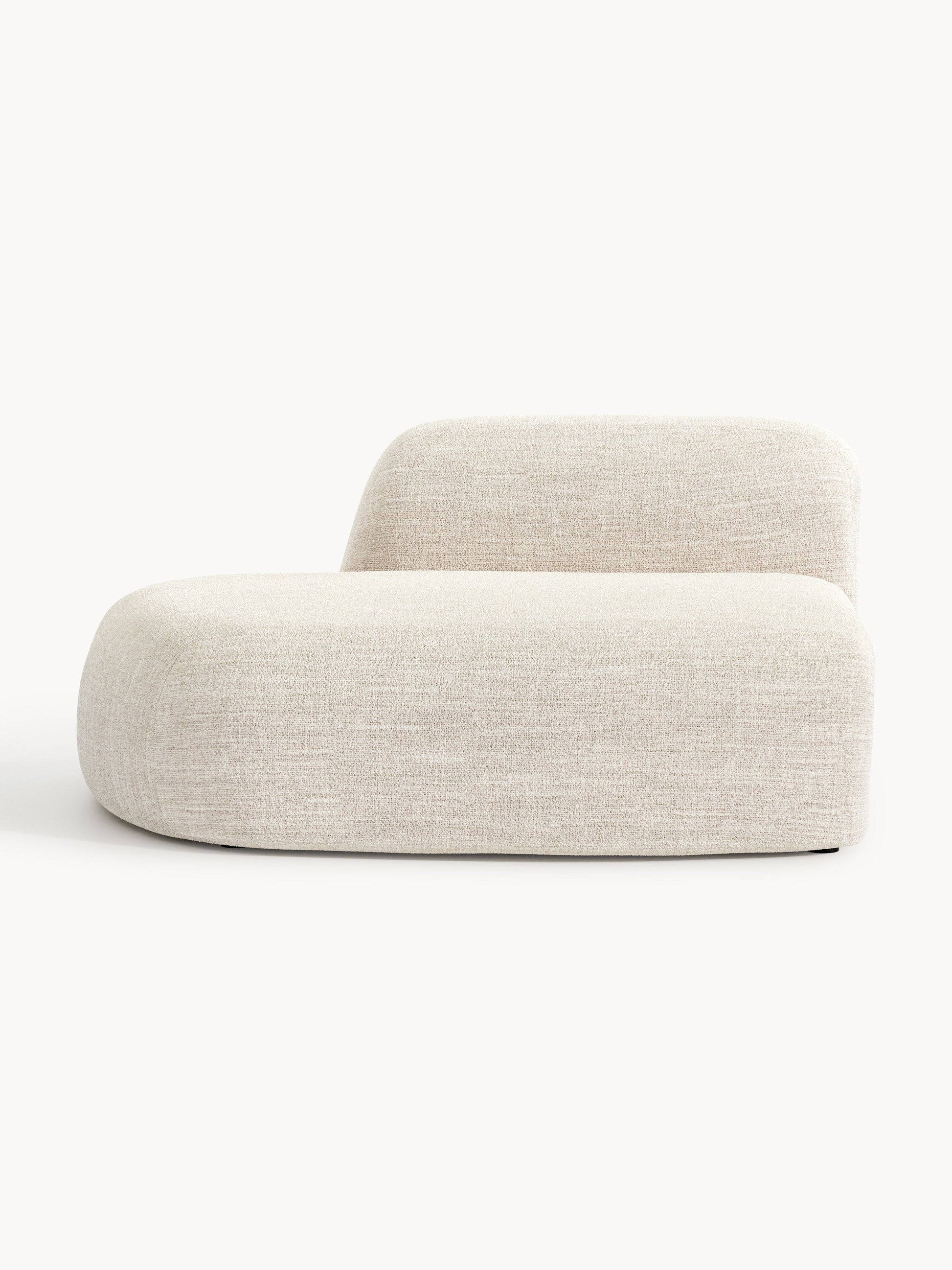 Wolvenna Chaise Module in Bouclé