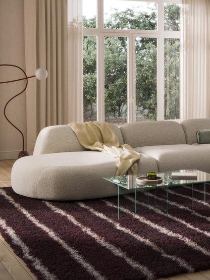 Wolvenna Chaise Module in Bouclé