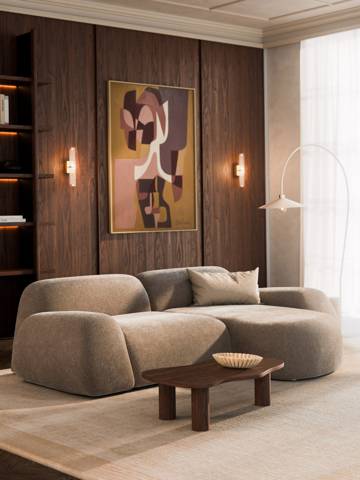 Wolvenna Corner Module with Chaise