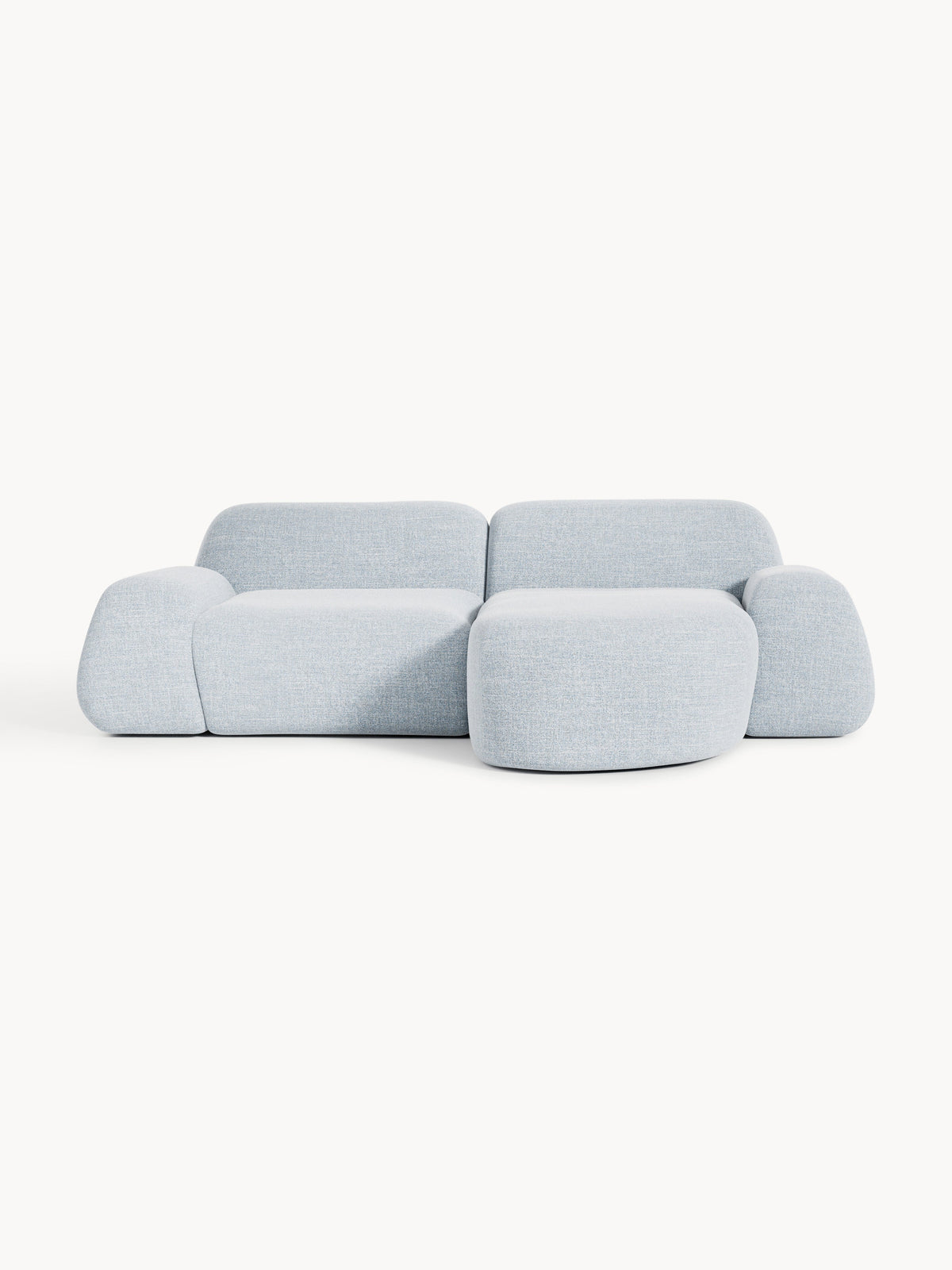 Wolvenna Modular Bouclé Corner Sofa (3-Seater)