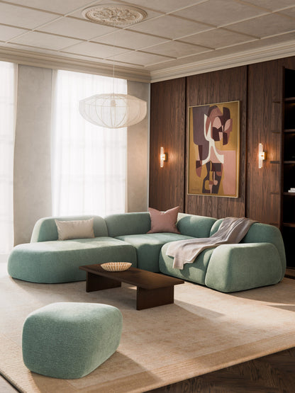 Wolvenna Modular Corner Sofa (4-Seater) with Chaise Longue