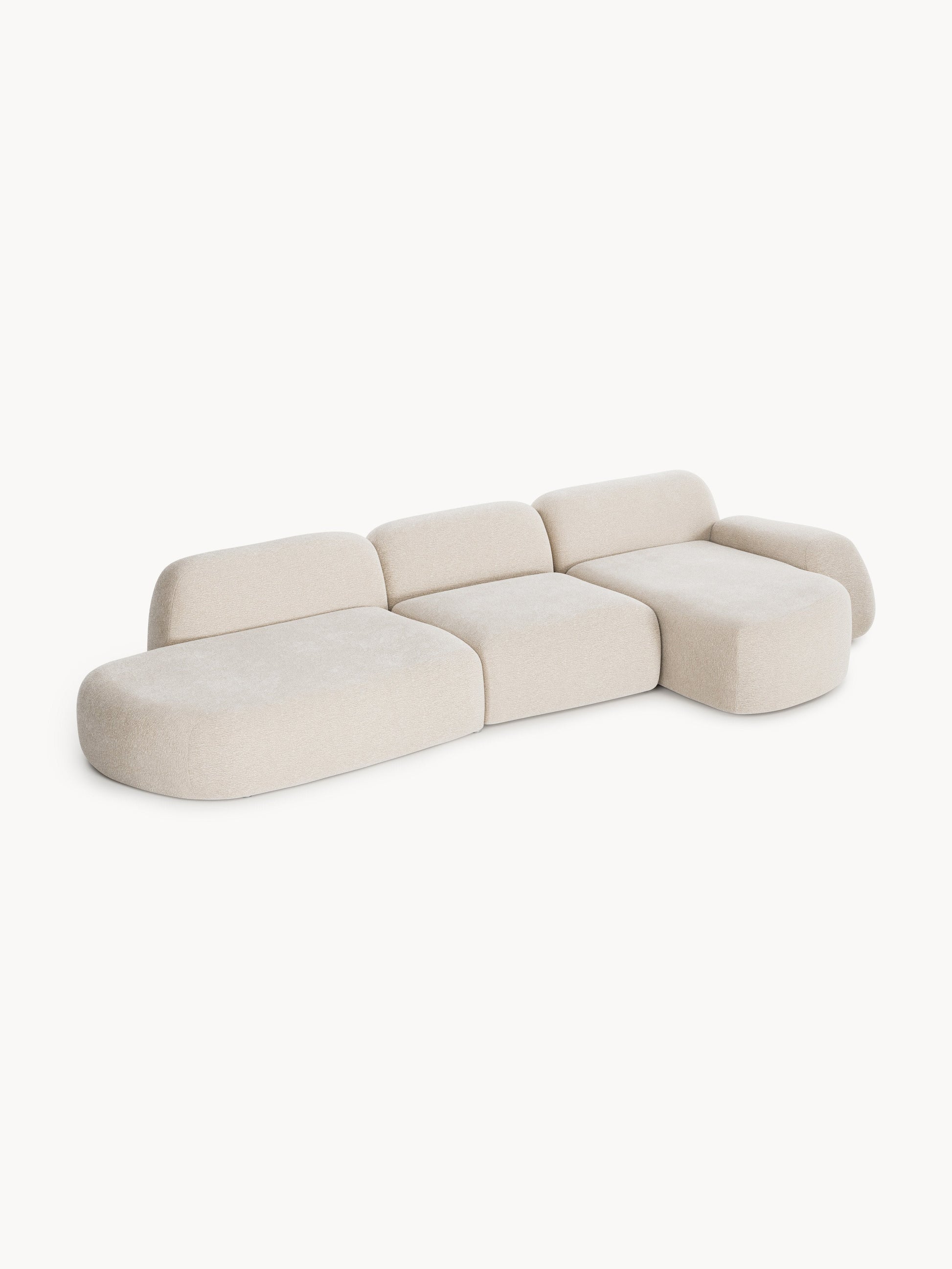 Wolvenna Modular Corner Sofa (4-Seater) with Chaise Longue