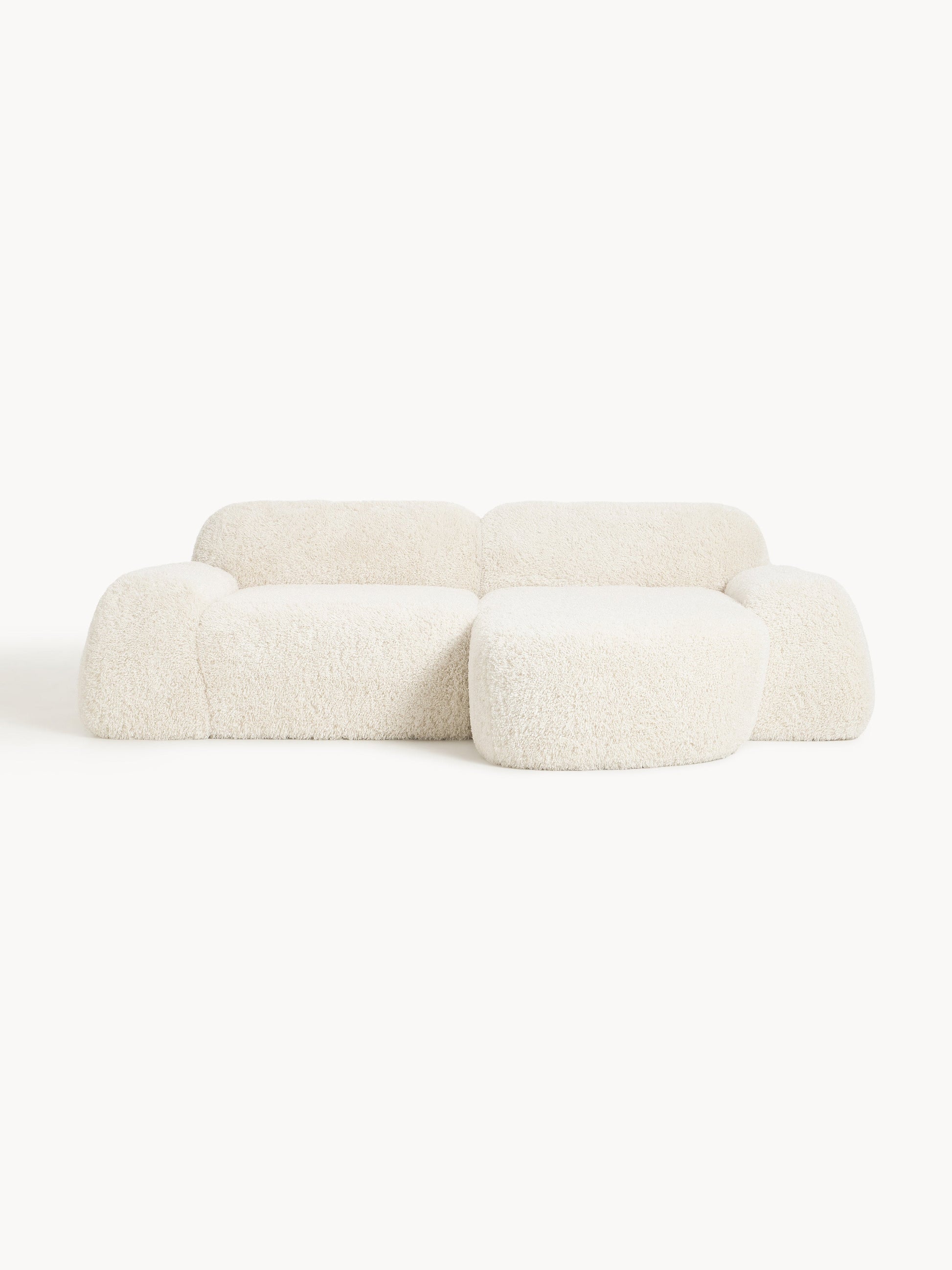 Wolvenna Modular Teddy Corner Sofa (3-Seater)