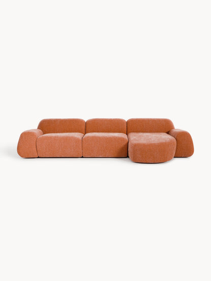 Wolvenna Modular Teddy Corner Sofa (4-Seater)