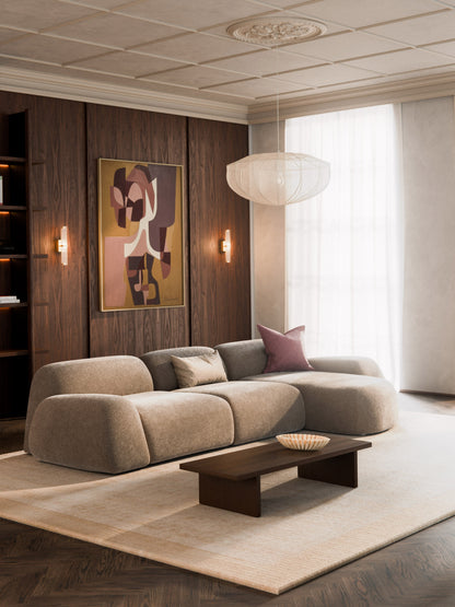 Wolvenna Modular Teddy Corner Sofa (4-Seater)