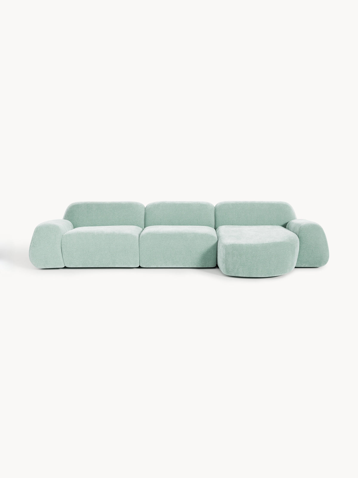 Wolvenna Modular Teddy Corner Sofa (4-Seater)