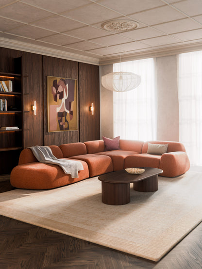 Wolvenna Modular XL Corner Sofa with Chaise Longue