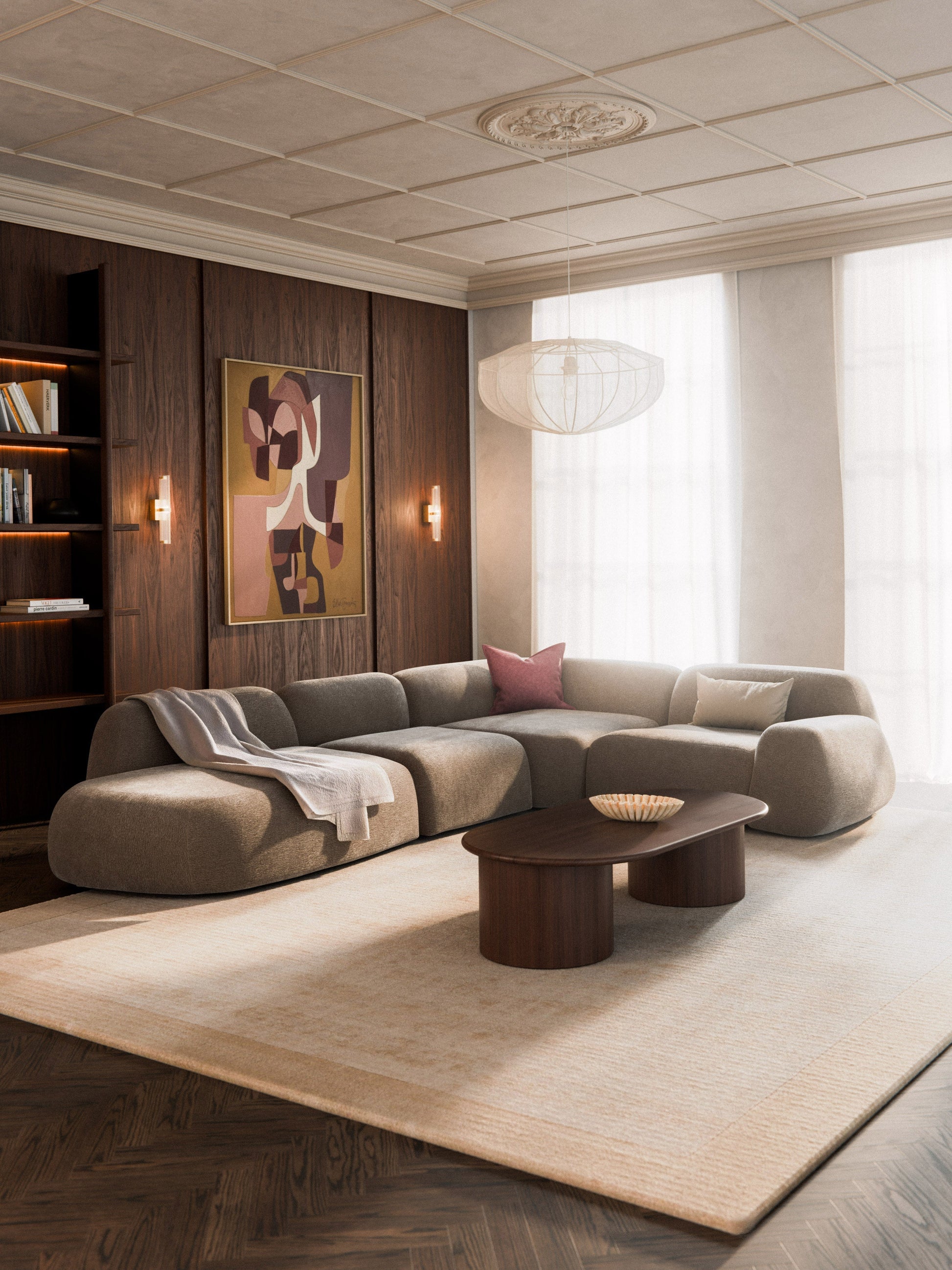 Wolvenna Modular XL Corner Sofa with Chaise Longue