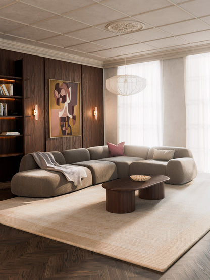 Wolvenna Modular XL Corner Sofa with Chaise Longue