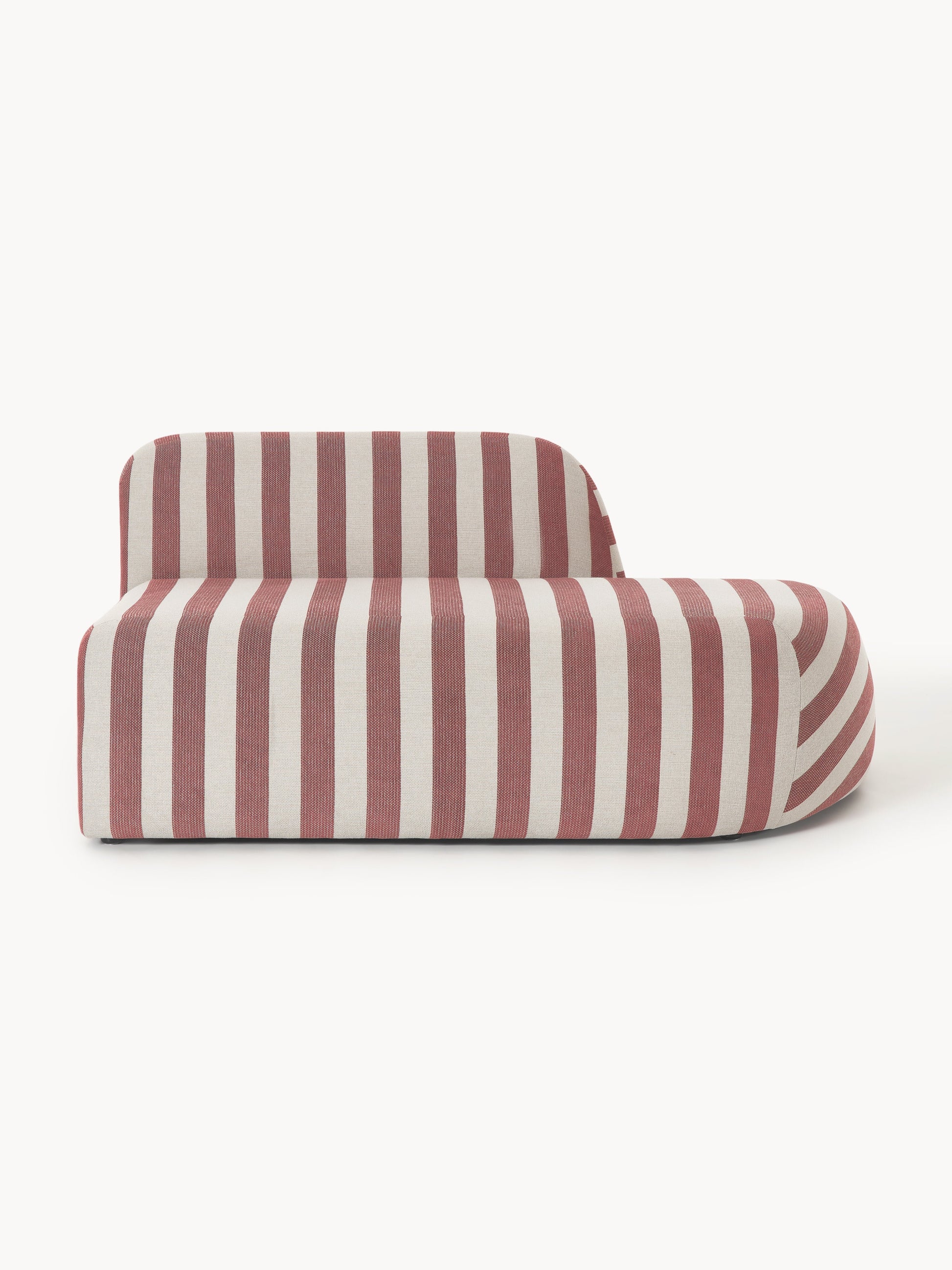 Wolvenna Striped Chaise Module