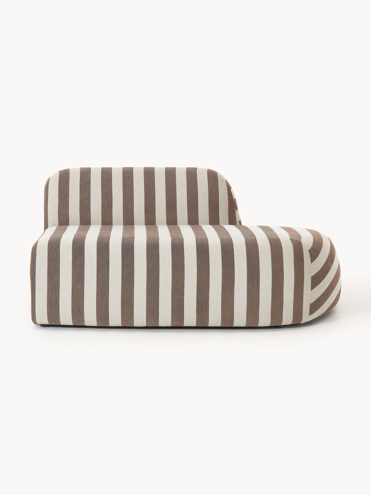 Wolvenna Striped Chaise Module
