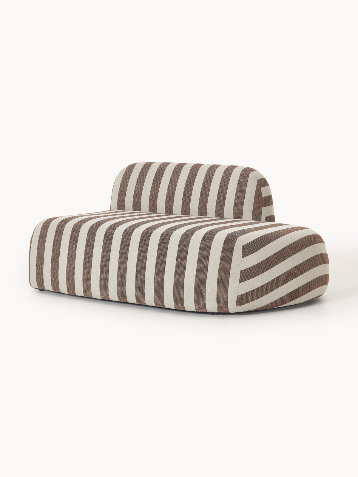 Wolvenna Striped Chaise Module