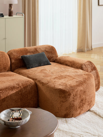Wolvenna Teddy Bouclé Chaise