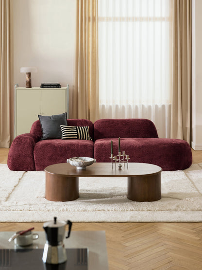 Wolvenna Teddy Bouclé Chaise