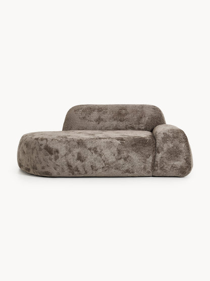 Wolvenna Teddy Bouclé Sofa (2-Seater) with Chaise Longue
